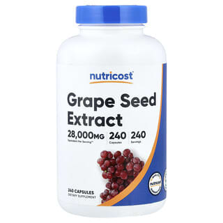 Nutricost, Grape Seed Extract, 240 Capsules (400 mg per Capsule)