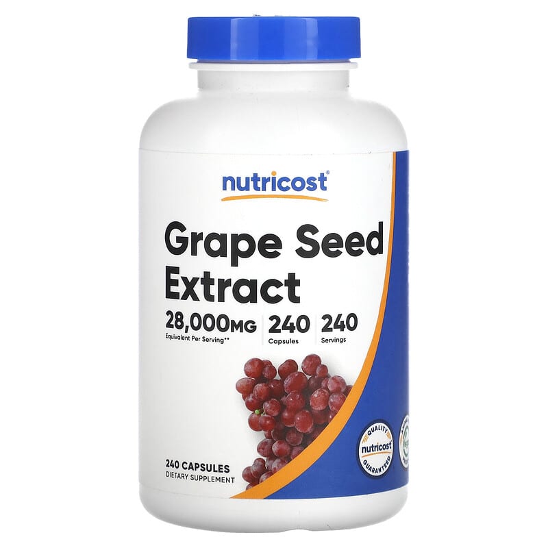 グレープシードエキス、28,000mg、240粒