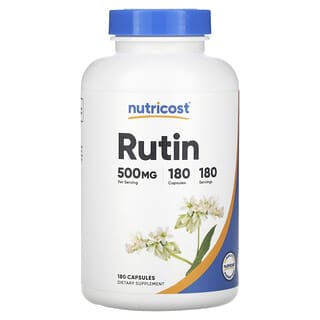 Nutricost, Rutine, 500 mg, 180 capsules