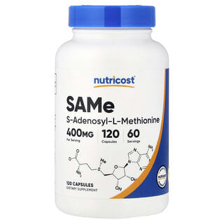 نوتريكوست‏, SAMe ، 120 كبسولة (200 ملجم لكل كبسولة)