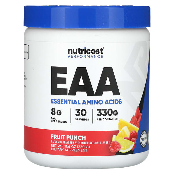 Nutricost, Performance, EAA, Fruit Punch, 11.6 oz (330 g)