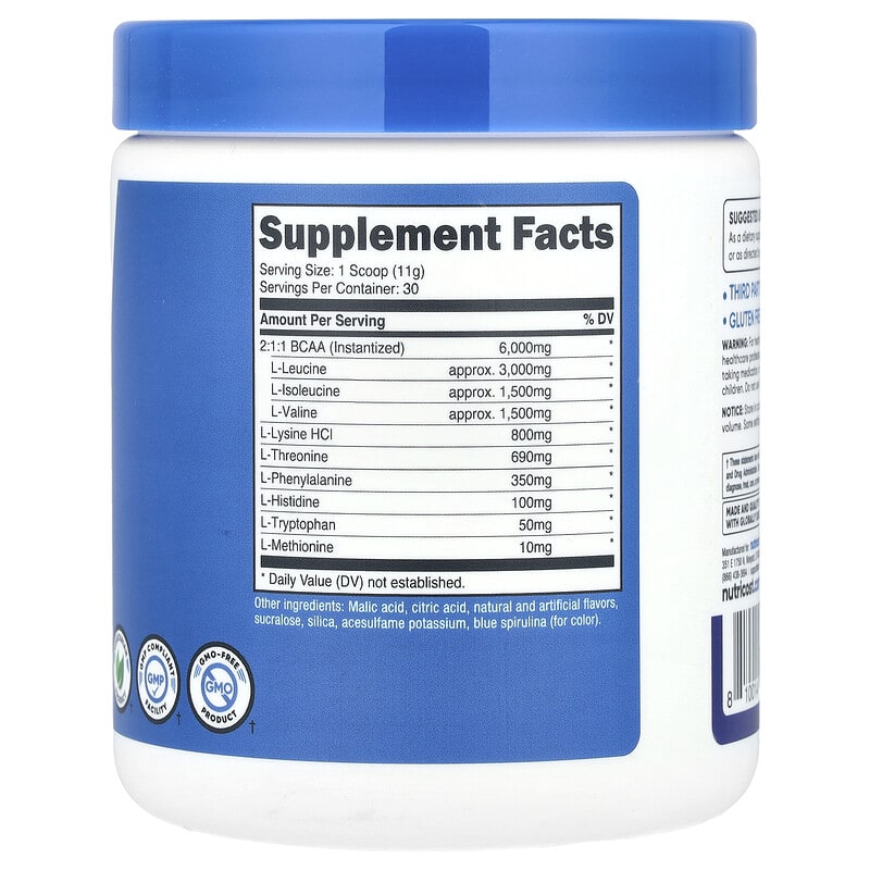 アルファアミノ パフォーマンスBCAA EAAフルーツポンチ、アイシーブルーラズ Cellucor Pre-Workout Alpha Amino EAA & BCAA Powder, Icy Blue Razz