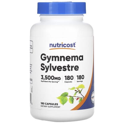 Nutricost, Gymnema Gymnema, 3500 mg, 180 Capsules
