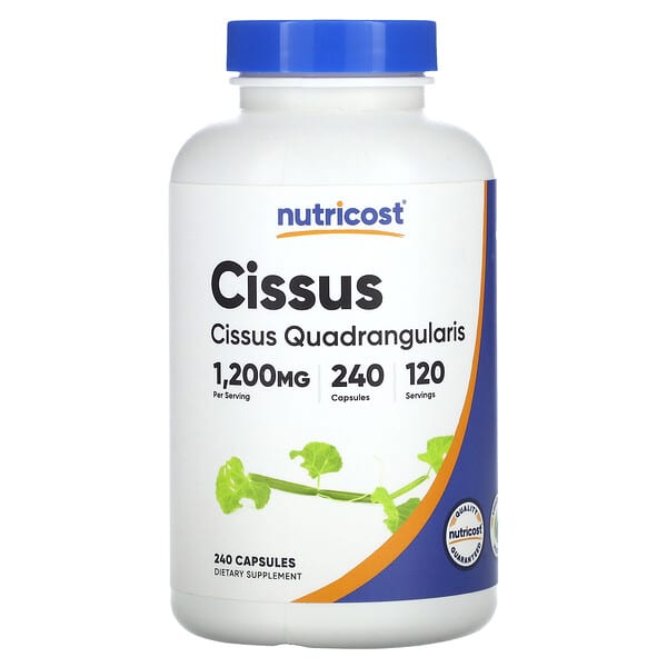 Nutricost, 시서스, 캡슐 240정(캡슐 1정당 600mg)
