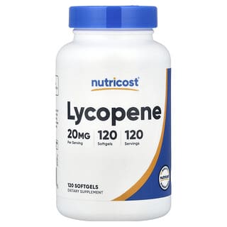 Nutricost, Lycopene, 20 mg, 120 Softgels