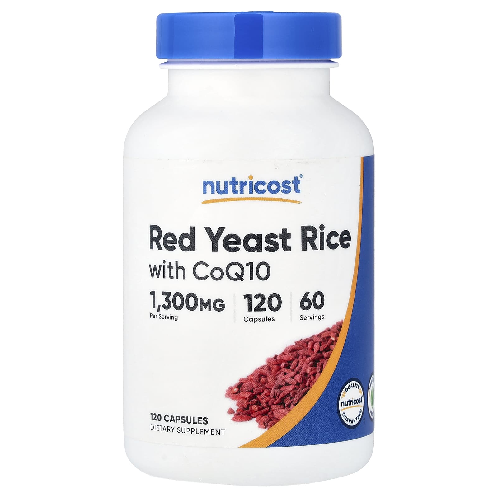 Nutricost Red Yeast Rice With CoQ10 – 120 gélules de Nutricost
