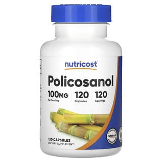 Nutricost, Policosanolo, 100 mg, 120 capsule