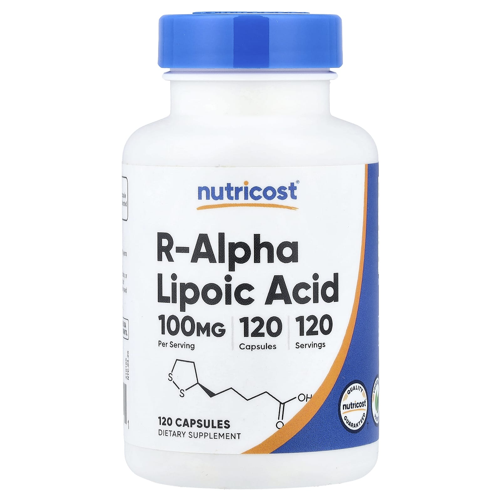 R-アルファリポ酸、100mg、120粒