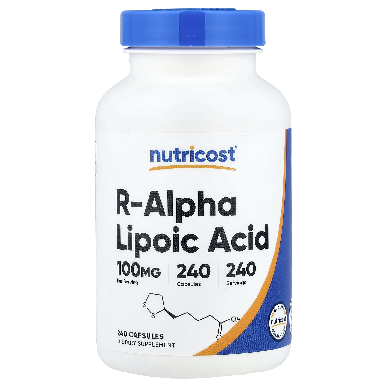 Nutricost R-Alpha Lipoic Acid – 240 gélules de Nutricost