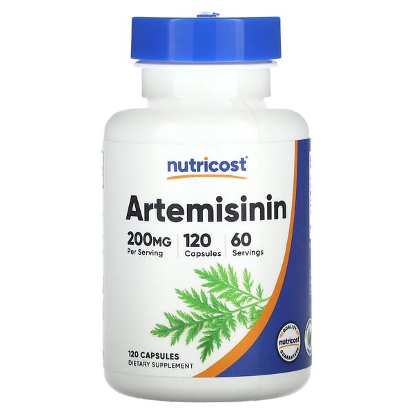 Nutricost, Artemisinin, 200 mg , 120 Capsules (100 mg per Capsule)
