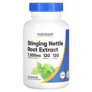 Nutricost, Stinging Nettle Root Extract, 7,500 mg , 120 Capsules