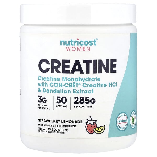 Women, Creatine, Strawberry Lemonade, 10.2 oz (285 g)