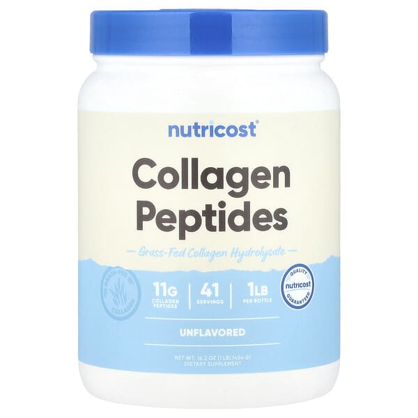 Collagen Peptides, Unflavored, 16.2 oz (454 g)