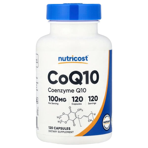 Nutricost, CoQ10, 100 mg, 120 Kapseln