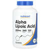Ácido alfa-lipoico, 600 mg, 240 cápsulas (300 mg por cápsula)