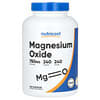 Óxido de magnesio, 750 mg, 240 cápsulas