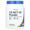 Nutricost, C8 MCT 오일 분말, 무맛, 454g(1lb)