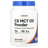 Nutricost, Aceite de MCT C8 en polvo, Sin sabor, 907 g (2 lb)
