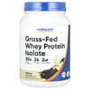 Grass-Fed Whey Protein Isolate, Molkenproteinisolat von grasgefütterten Kühen, Vanille, 907 g (2 lb.)