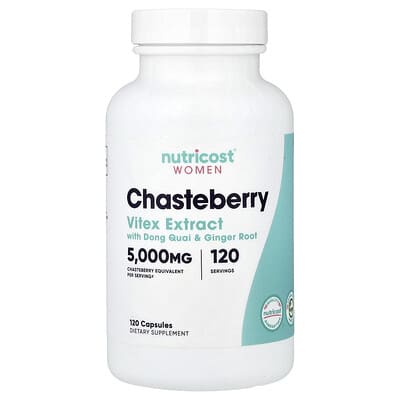 Nutricost, Women, Chasteberry with Dong Quai & Ginger Root, 120 Capsules