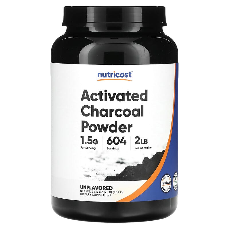 Charbon actif en poudre, non aromatisé, 907 g