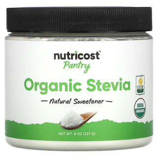 Nutricost, Pantry, Organic Stevia, 8 oz (227 g)