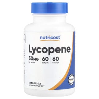 Nutricost, Lycopène, 50 mg, 60 capsules à enveloppe molle