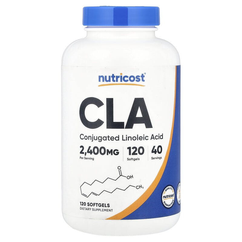 CLA（共役リノール酸）、ソフトジェル120粒（1粒あたり800mg）