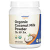 유기농 코코넛 밀크 분말, 무맛, 907g(2lbs)