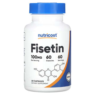 Nutricost, Fisetina, 100 mg, 60 cápsulas