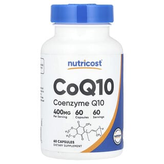 Nutricost, CoQ10, 400 mg, 60 Kapseln