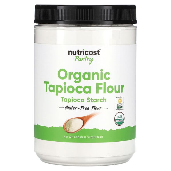 Nutricost, Pantry, Organic Tapioca Flour, 40.5 oz (1,134 g)