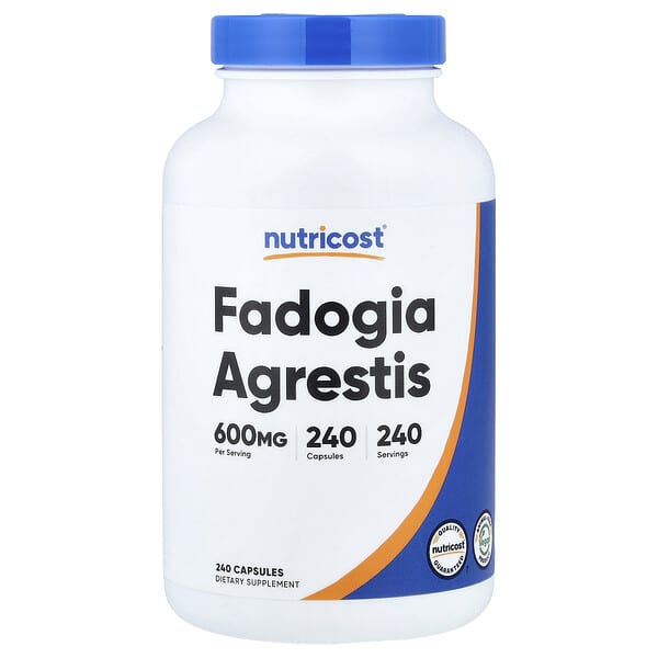 Fadogia Agrestis, 600 mg, 240 Capsules