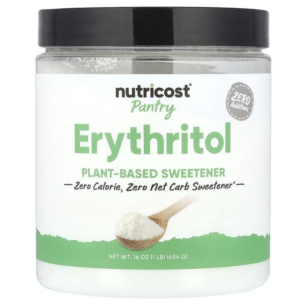 Nutricost, 팬트리, 에리스리톨, 454g(16oz)