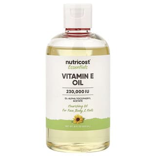 Nutricost, Essentials, Vitamin E Oil, 8 fl oz (240 ml)