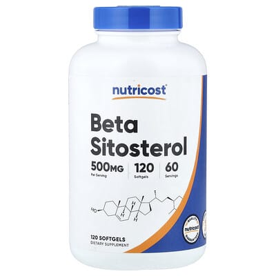 Nutricost, Beta-Sitosterol, 250 mg, 120 Softgels