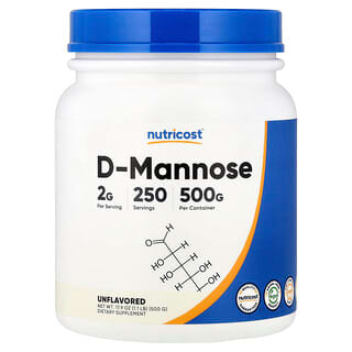 Nutricost, Dextromanose, Sem Sabor, 500 g (17,9 oz)