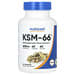 Nutricost, KSM-66, екстракт кореня ашваганди, 600 мг, 60 капсул