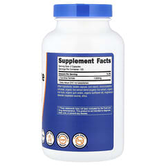 iherb l carnitine L-Carnitine Tartrate, 240 Capsules (500 mg per Capsule)
