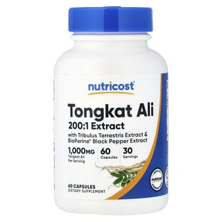 Nutricost, Tongkat Ali, 60 Capsules
