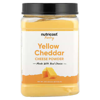 Nutricost, Spíž, prášek ze žlutého čedaru, 1 134 g