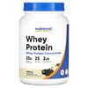 Concentrado de Proteína Whey, Baunilha, 907 g (2 lbs)