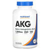 альфа-кетоглутарова кислота (AKG), 1000 мг, 240 капсул (по 500 мг в 1 капсулі)