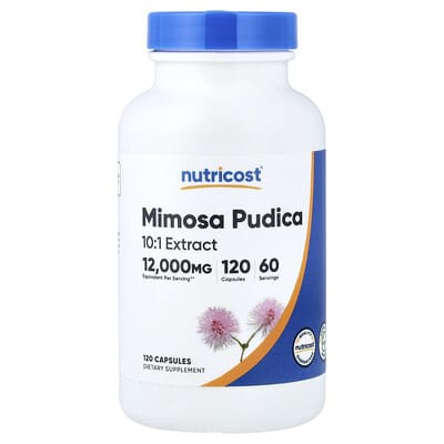 Nutricost, Mimosa Seed, 12,000 mg, 120 Capsules (6,000 mg per capsule)