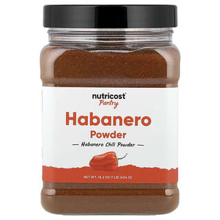 Nutricost, Pantry, Habanero Powder, 16.2 oz (454 g)