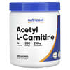 Ацетил L-карнитин, без добавок, 250 г (8,8 унции)