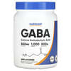 GABA, sin sabor, 500 g (17,6 oz)