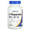 L-茶氨酸，200 毫克，120 粒胶囊