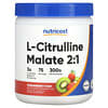 L-цитруллин малат 2:1 в порошке, со вкусом клубники и киви, 300 г (10,7 унции)