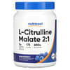 L-цитруллин малат 2:1, голубая малина, 600 г (1,3 фунта)
